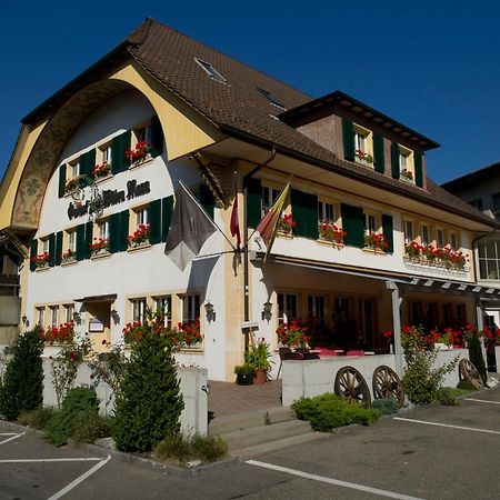 Gasthof Zum Wilden Mann Aarwangen Exteriér fotografie