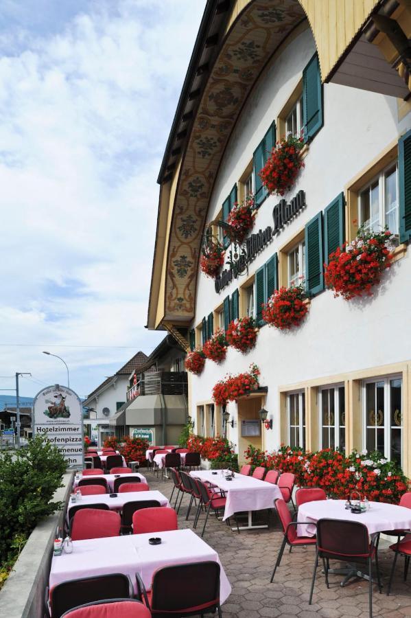 Gasthof Zum Wilden Mann Aarwangen Exteriér fotografie